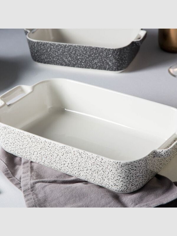 Granit Rektangulært Fat 30 cm