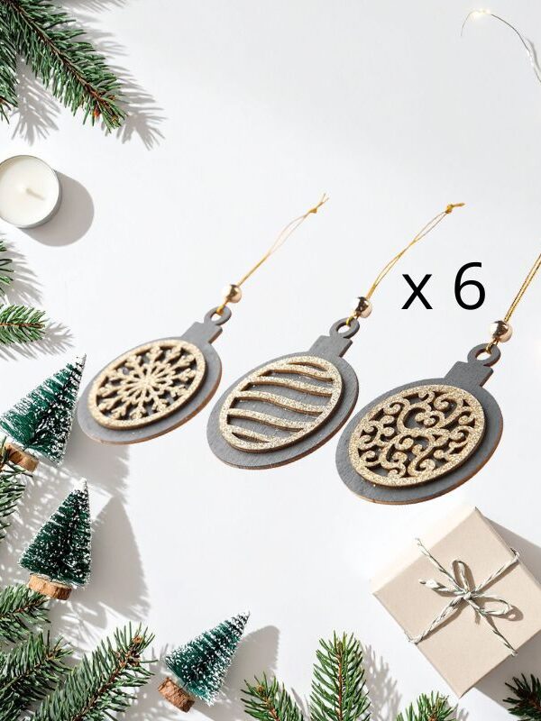 Anhengssett 6 pcs