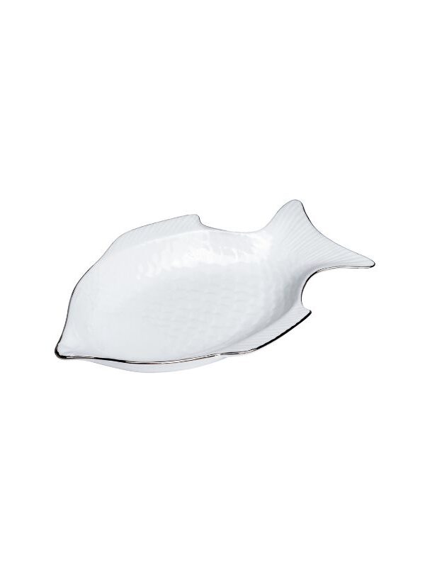 Fiskefat Platina 24 x 15 cm