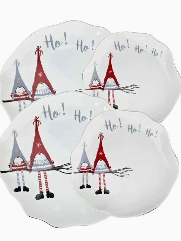 Nisse tallerkensett 4 deler