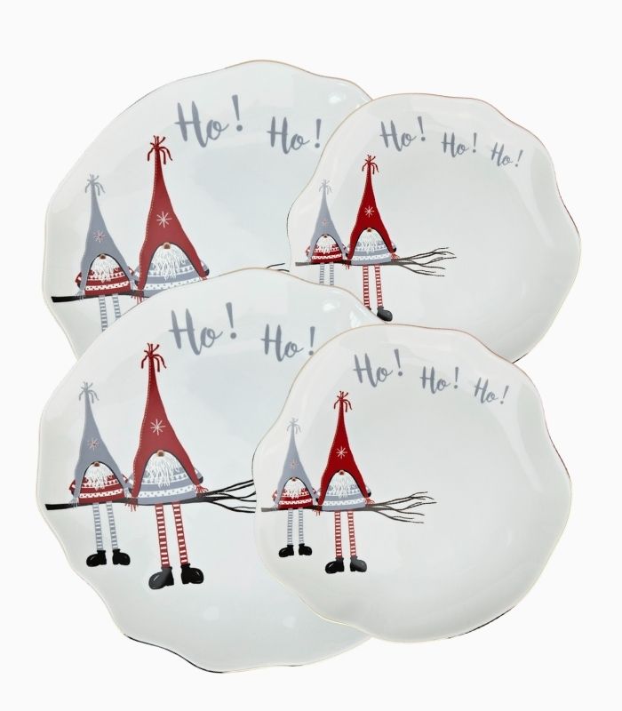 30 Nisse tallerkensett 4 deler - Bilde 1