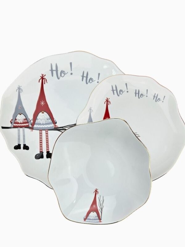 Nisse tallerkensett 12 deler