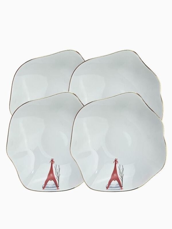 Nisse dyp tallerken 4-pk