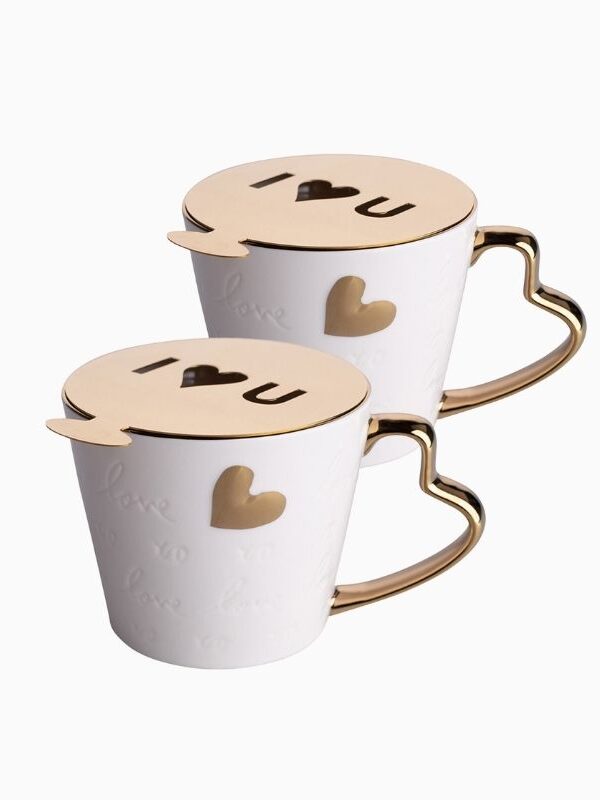 I♥U krus 35cl, 2-pk