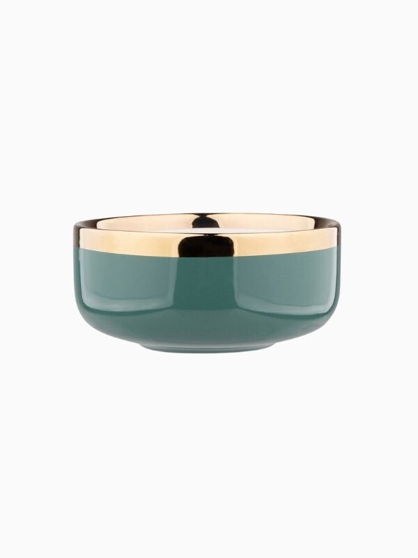 Aurora Green skål 14 cm