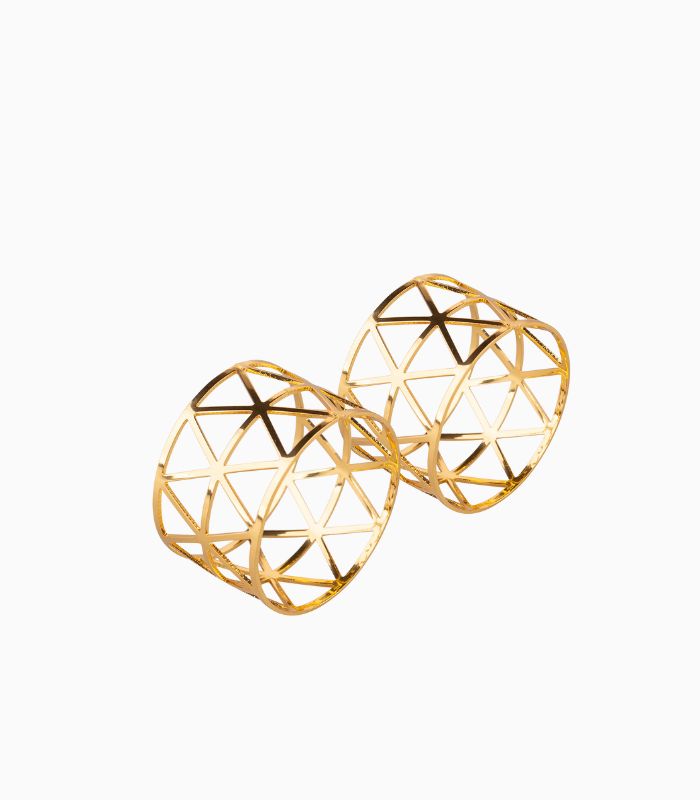 62 Golden Grace Serviettringer 2 pcs - Bilde 2