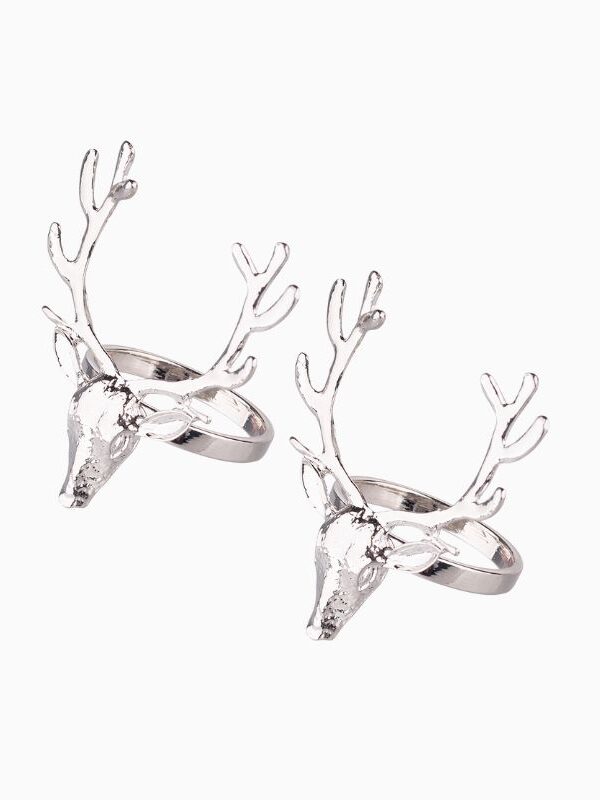 Frost Deer Serviettringer 2 pcs