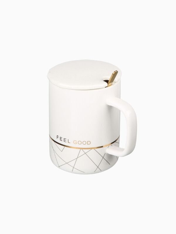 Modern Feel krus 35 cl, hvit